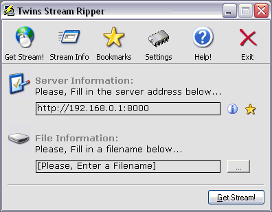 Twins Stream Ripper Screenshot